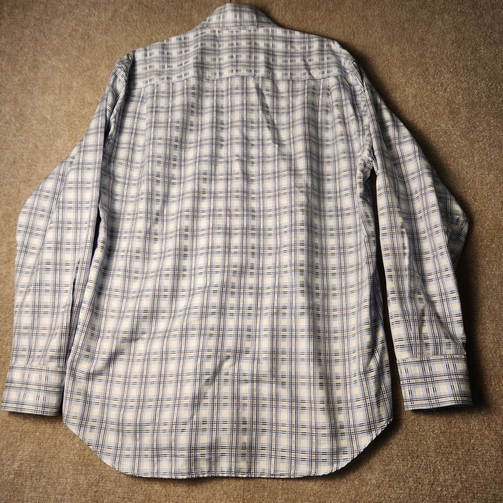 Robert Talbott Carmel Plaid Button Down Shirt Men… - image 8